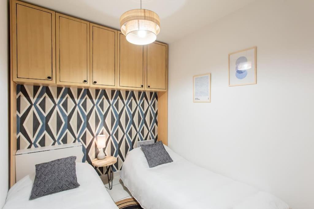 C16 - 2 Bdr Rue Antibes 4 Min Palais Festivals - Ac & Terrace Apartment Кан Екстериор снимка
