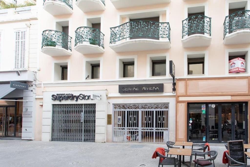 C16 - 2 Bdr Rue Antibes 4 Min Palais Festivals - Ac & Terrace Apartment Кан Екстериор снимка