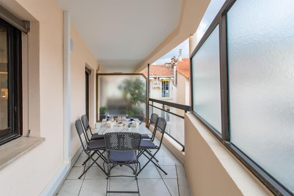 C16 - 2 Bdr Rue Antibes 4 Min Palais Festivals - Ac & Terrace Apartment Кан Екстериор снимка
