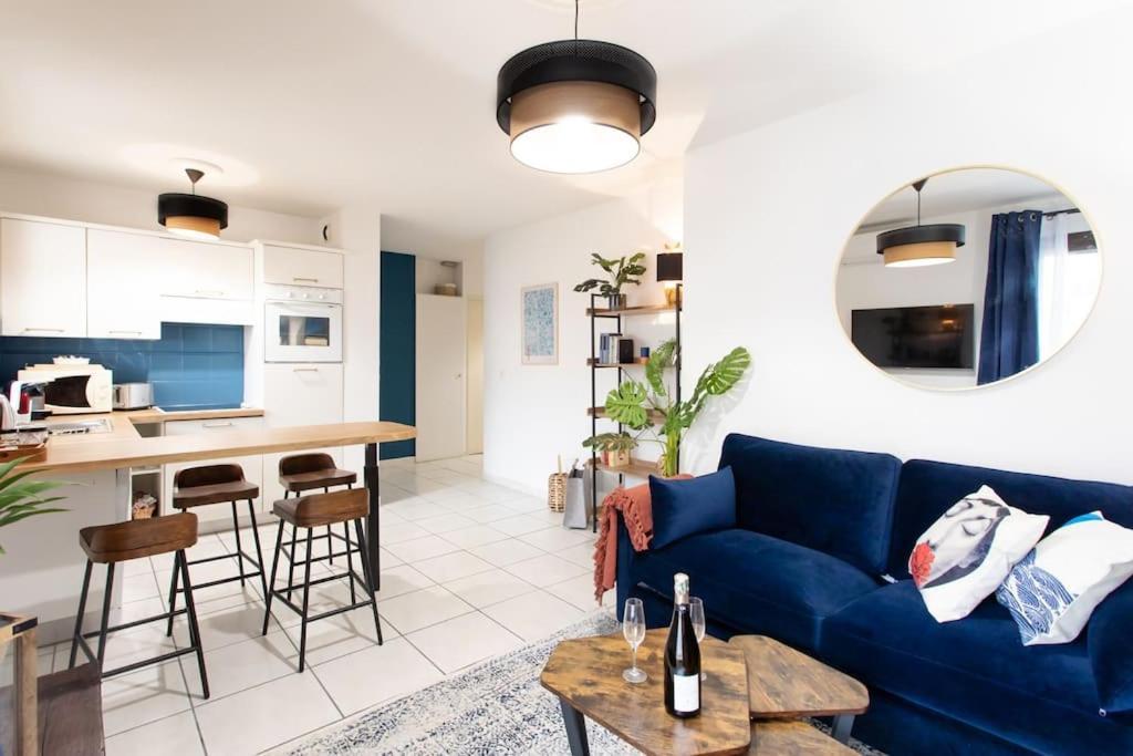 C16 - 2 Bdr Rue Antibes 4 Min Palais Festivals - Ac & Terrace Apartment Кан Екстериор снимка